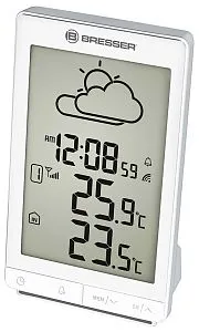 foto stacja meteorologiczna Bresser TemeoTrend STX RC, biała