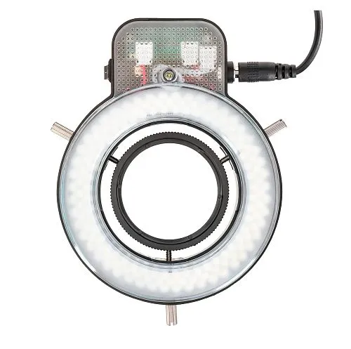 obraz lampa pierścieniowa MAGUS LED 144A z adapterem z gwintem,  1
