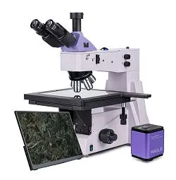 fotografia mikroskop metalurgiczny cyfrowy MAGUS Metal D650 BD LCD