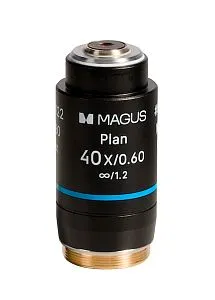 obraz obiektyw MAGUS 40PL60V Plan 40х/0,60 ∞/1,2 H60 mm