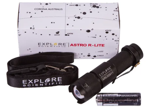 fotografia latarka Explore Scientific Astro R-Lite,  2