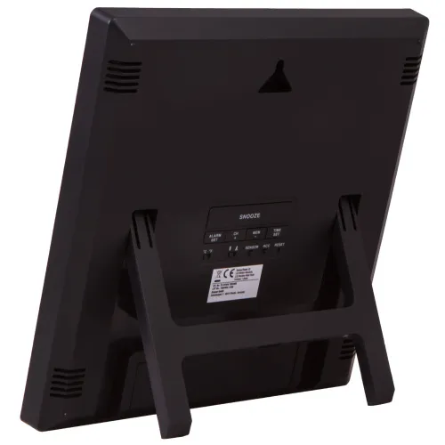 fotografia stacja meteorologiczna Bresser TemeoTrend JC LCD RC (zegar ścienny), czarna,  5