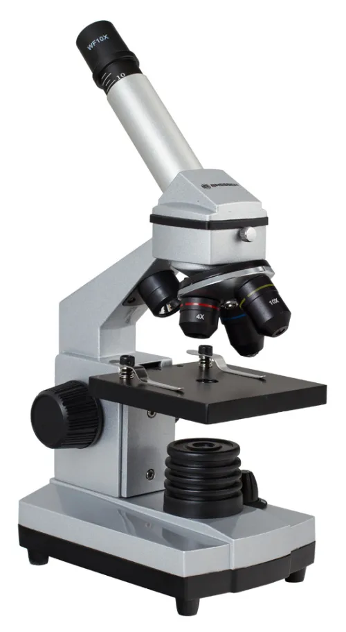 fotografia mikroskop Bresser Junior 40x–1024x, z futerału,  2