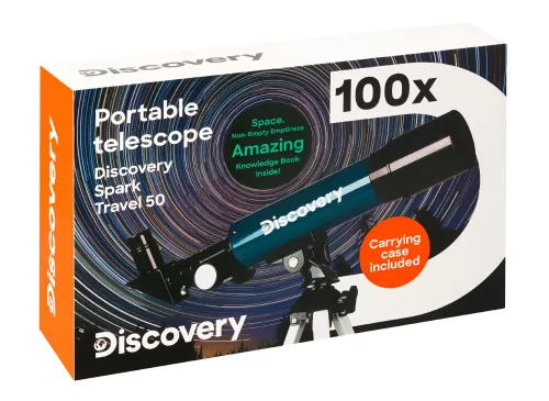 zdjęcie teleskop Levenhuk Discovery Spark Travel 50 z książką,  13