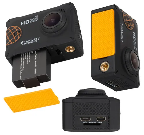 zdjęcie kamera sportowa Bresser Discovery Adventures Expedition Full HD 140° Wi-Fi,  3