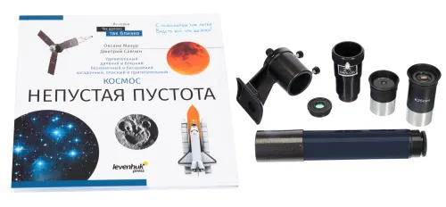 zdjęcie teleskop Levenhuk Discovery Spark 114 EQ z książką,  3