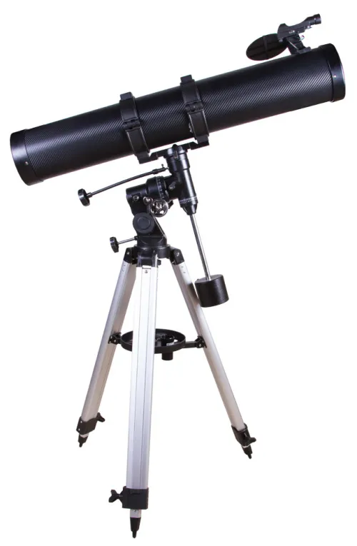 obraz teleskop Bresser Galaxia 114/900 z adapterem do smartfona,  2
