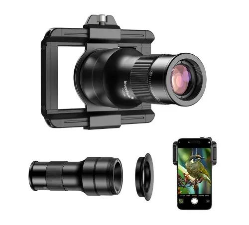 fotografia telekular i mikrokular do smartfonu Levenhuk Kelvin TLC25,  2