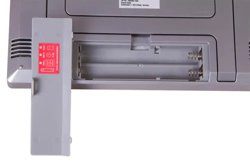 obraz stacja meteorologiczna Bresser TemeoTrend JC LCD RC (zegar ścienny), srebrna,  6