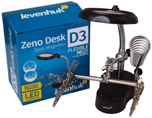 obraz lupa Levenhuk Zeno Desk D3,  3