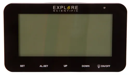 fotografia budzik cyfrowy Explore Scientific RC, czarny,  3
