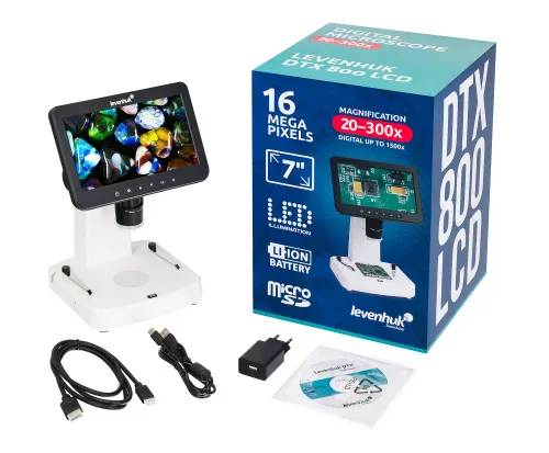 fotografia mikroskop cyfrowy Levenhuk DTX 800 LCD,  2