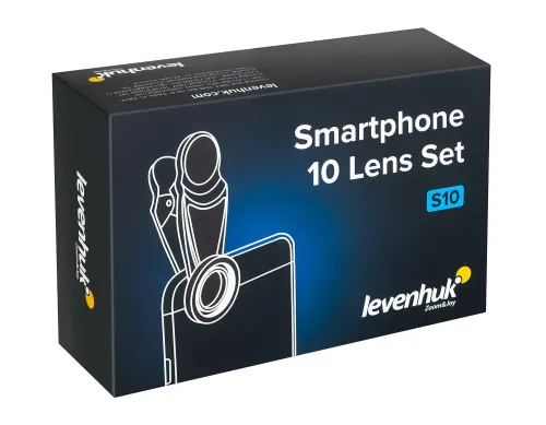 obraz zestaw obiektywów do smartfona Levenhuk Lens S10,  6
