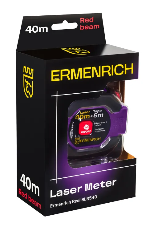 obraz laserowa taśma miernicza Ermenrich Reel SLR540,  8