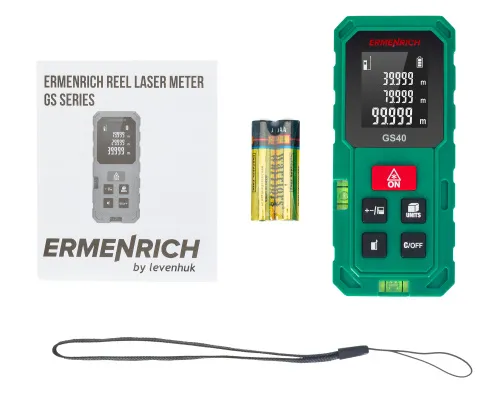 zdjęcie miernik laserowy Ermenrich Reel PLUS GS40,  2