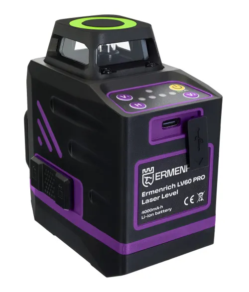 obraz poziomica laserowa Ermenrich PRO LV60,  9