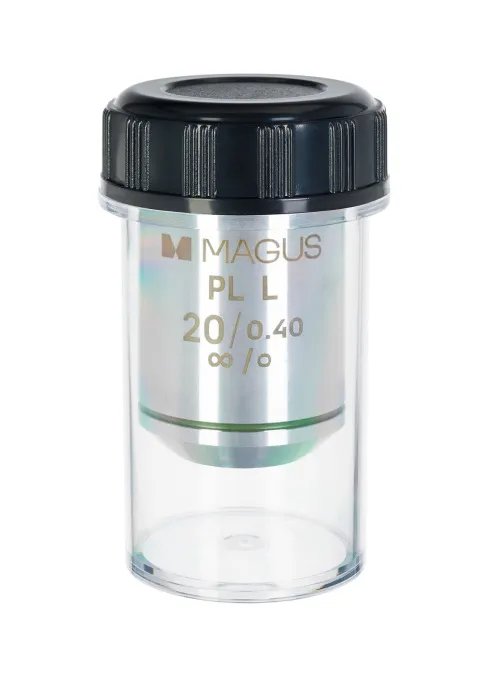foto obiektyw MAGUS 20PLL 20х/0,40 Plan L WD 8,80 mm,  2