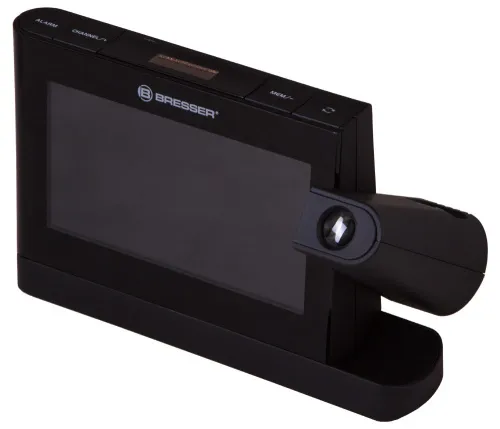 zdjęcie zegar projekcyjny Bresser z kolorowym wyświetlaczem, czarny,  3