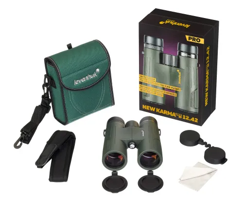 obraz lornetka Levenhuk New Karma PRO ED 12x42,  4