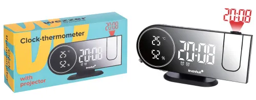 obraz termometr z zegarem Levenhuk Wezzer Tick H50,  3