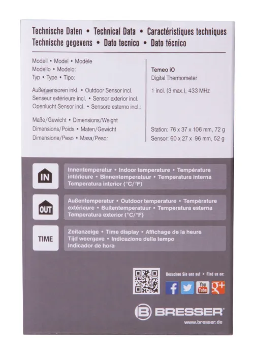 foto stacja meteorologiczna Bresser Temeo io,  12