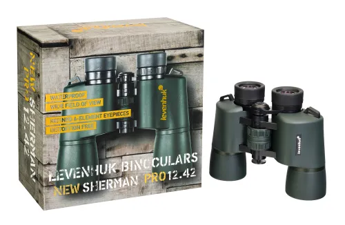 foto lornetka Levenhuk New Sherman PRO 12x42,  5