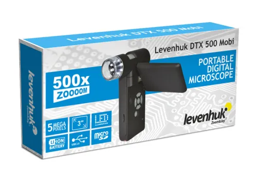 fotografia mikroskop cyfrowy Levenhuk DTX 500 Mobi,  10