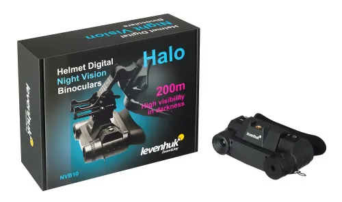 obraz cyfrowa lornetka noktowizyjna Levenhuk Halo NVB10 Helmet,  3