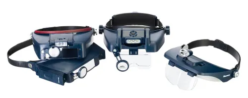 zdjęcie lupa nagłowna Levenhuk Discovery Crafts DHD 20,  2