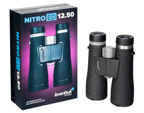 foto lornetka Levenhuk Nitro ED 12x50,  4