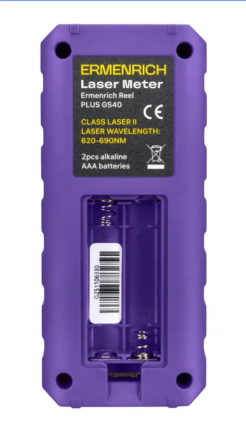 zdjęcie miernik laserowy Ermenrich Reel PLUS GS40,  5