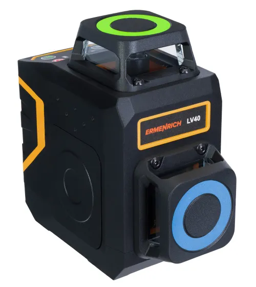 obraz poziomica laserowa Ermenrich PRO LV40, czarny,  5