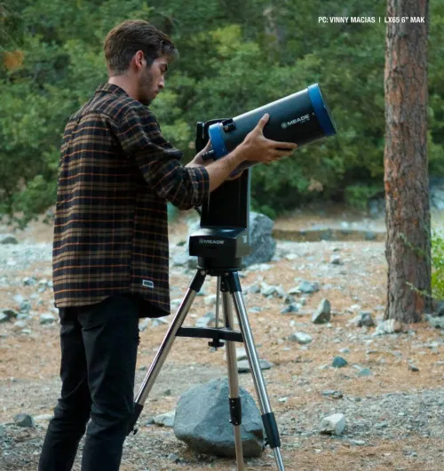 foto teleskop Meade LX65 6" MAK,  8