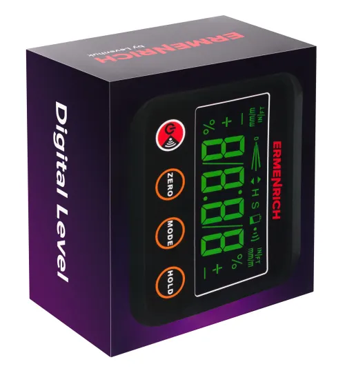 zdjęcie poziomica cyfrowa Ermenrich Verk LQ40,  6