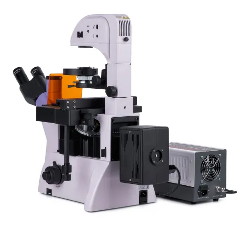 fotografia odwrócony mikroskop fluorescencyjny cyfrowy MAGUS Lum VD500 LCD,  5