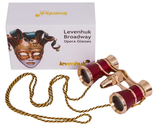 obraz lornetka teatralna Levenhuk Broadway 325F (z oświetleniem LED i łańcuszkiem),  3