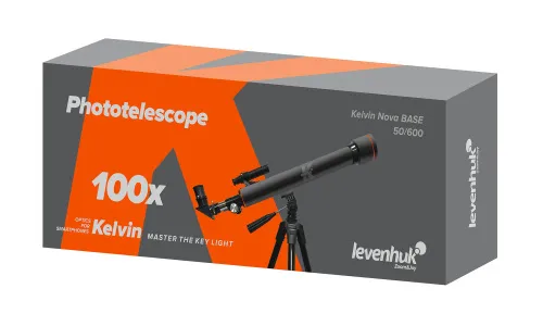 obraz fototeleskop Levenhuk Kelvin Nova BASE 50/600,  7