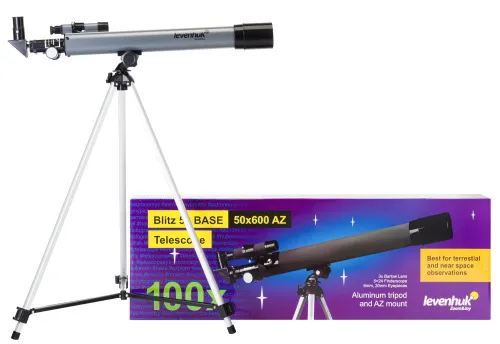 obraz teleskop Levenhuk Blitz 50 BASE,  2