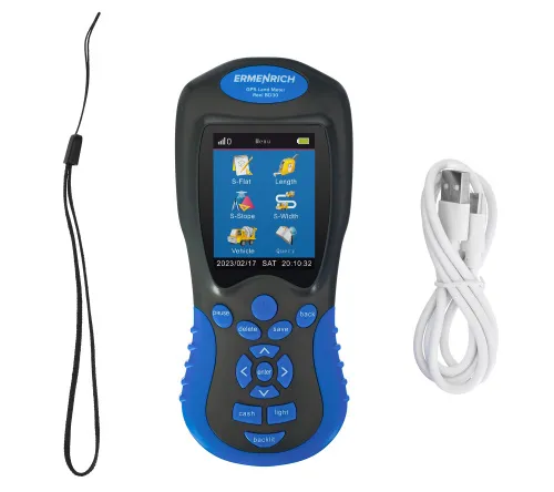 zdjęcie miernik powierzchni gruntów z GPS Ermenrich Reel BD30, niebieski,  3