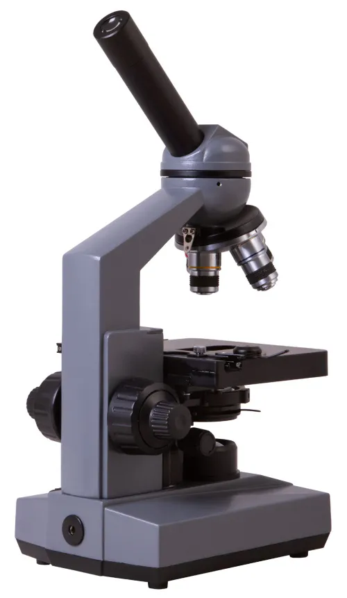 foto monokularowy mikroskop biologiczny Levenhuk 320 PLUS,  4
