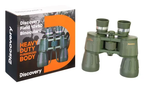 foto lornetka Levenhuk Discovery Field 10x50,  11