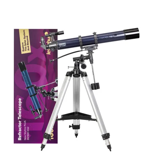 fotografia teleskop Levenhuk New Skyline PLUS 80/900 EQ2,  2