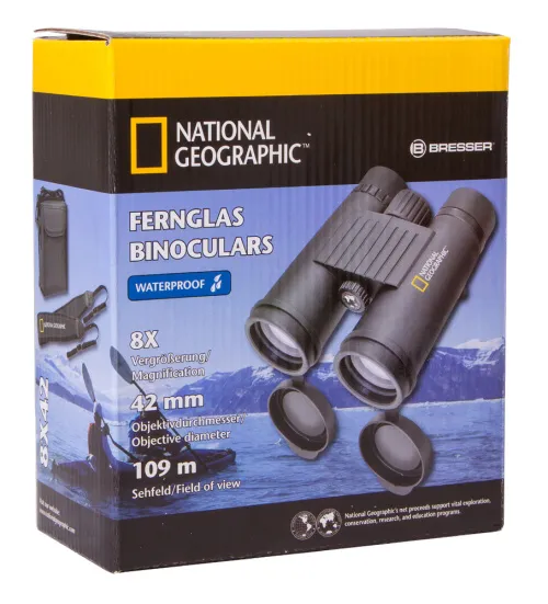 fotografia lornetka Bresser National Geographic 8x42 WP,  8