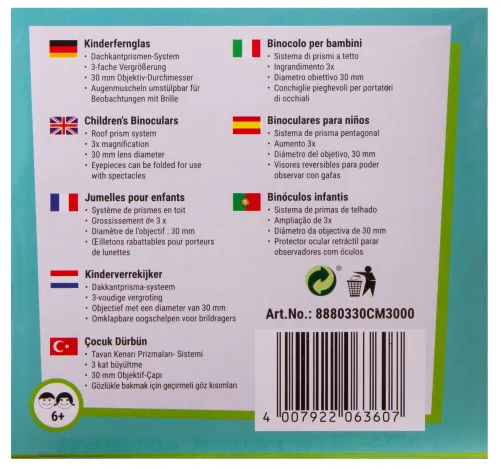 zdjęcie lornetka dziecięca Bresser Junior 3x30,  14