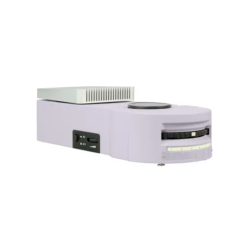 foto przystawka epi-fluorescencyjna MAGUS Epi-FL05 LED, kostki z filtrem fluorescencyjnym B/G/UV/R,  7