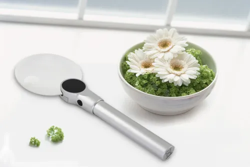 zdjęcie lupa Levenhuk Zeno 400 z podświetleniem LED, 2/4x, 88/21 mm, metalowa,  8