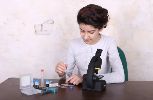 fotografia mikroskop Bresser National Geographic 40–640x z adapterem do smartfona,  11