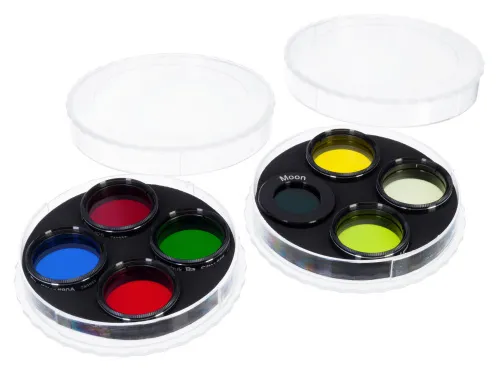 foto zestaw filtrów Levenhuk F8 „Układ Słoneczny”,  3