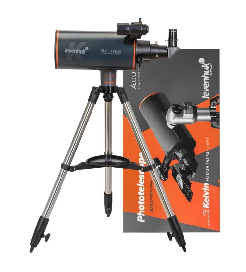 fotografia fototeleskop Levenhuk Kelvin MAK127 AZ GOTO Wi-Fi,  2