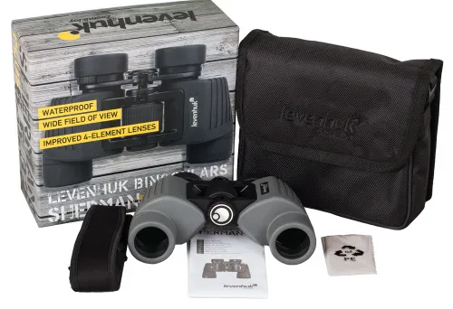fotografia lornetka Levenhuk Sherman PLUS 6,5x32,  7